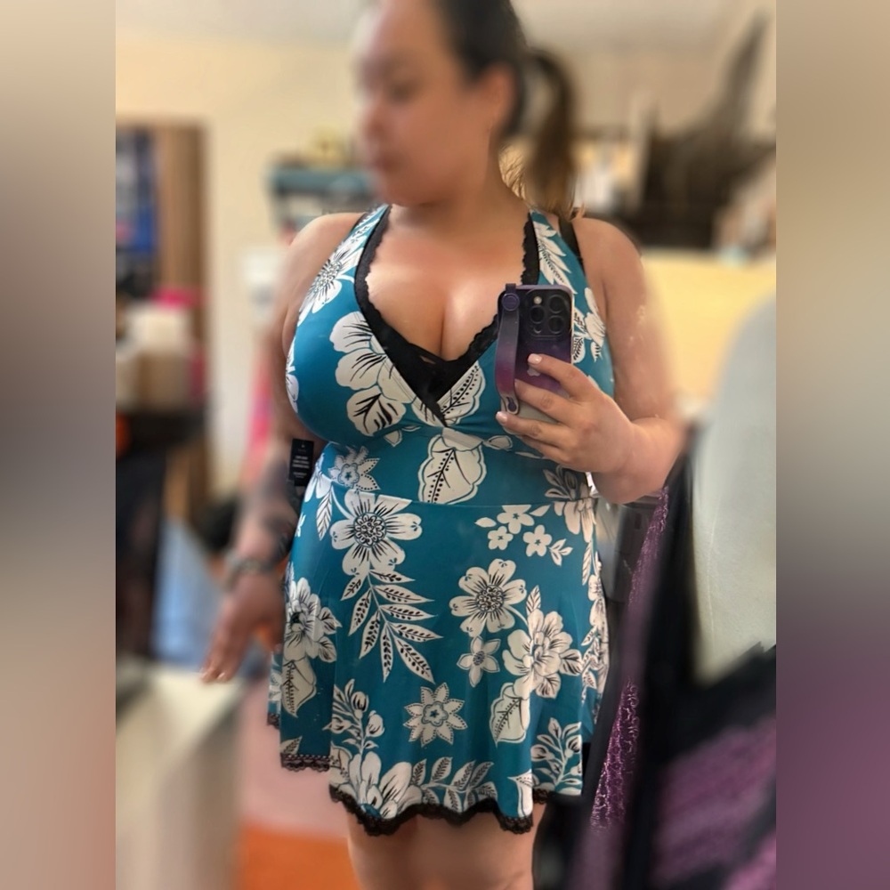 TORRID Wireless Swim Dress BNWT Size 3X